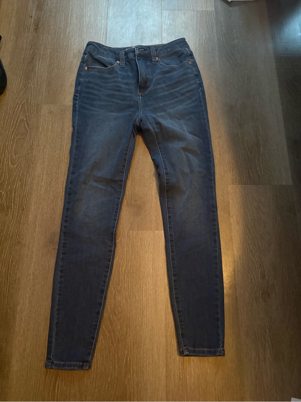 LC Lauren Conrad Dark Blue Skinny Jeans